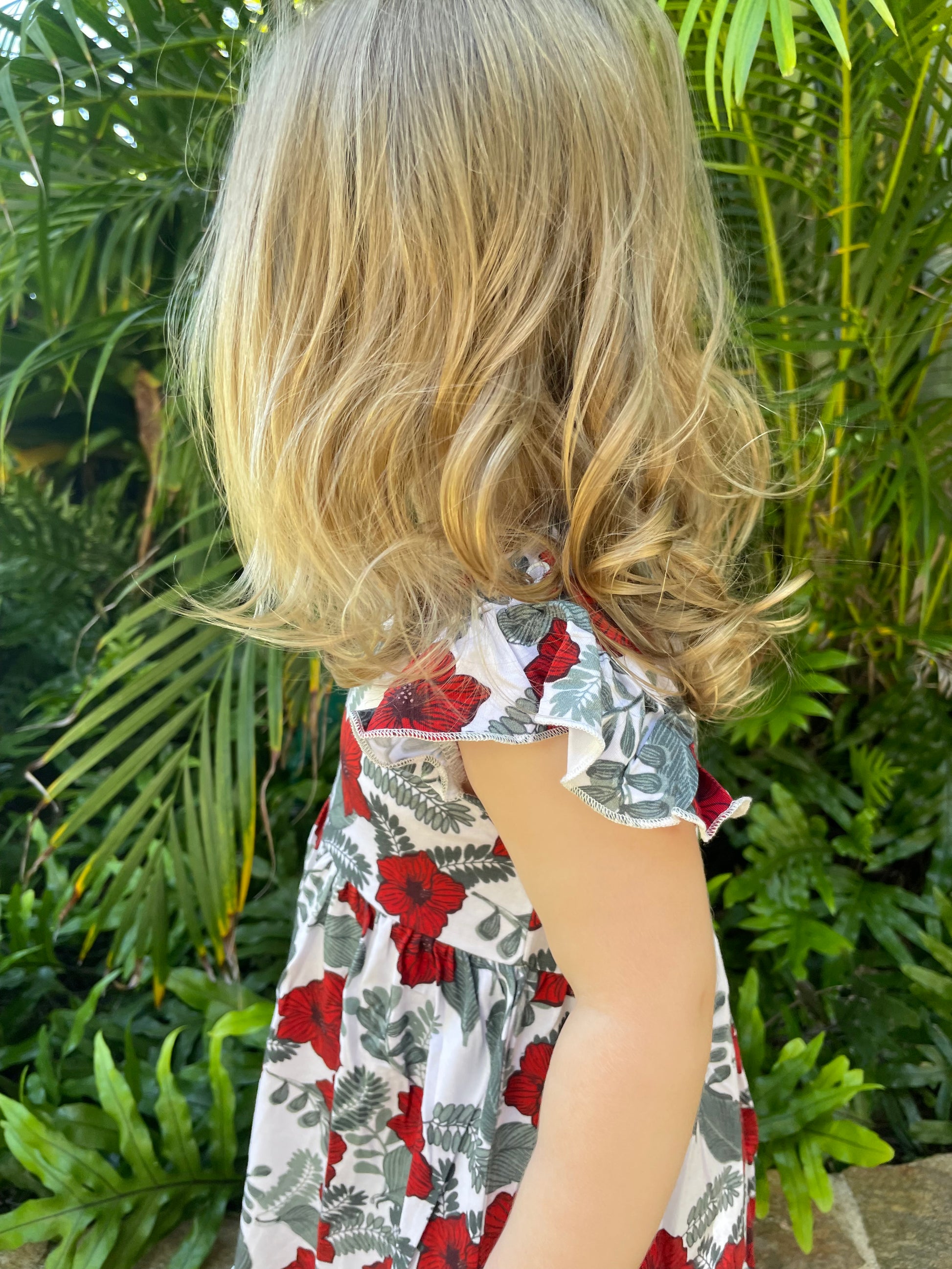 Tropical kids dress